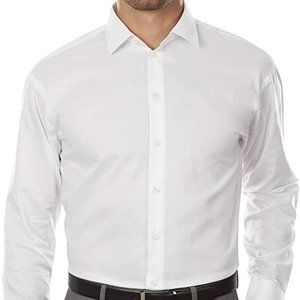 Kenneth Cole Men's Dress Shirt Regular Fit Solid